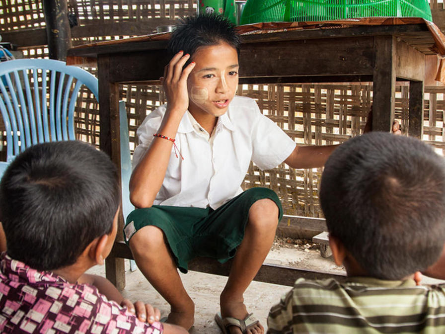 Zin aus Myanmar erzählt seine Geschichte