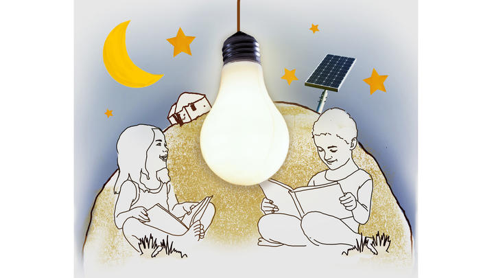 Ein sinnvolles Geschenk: Solarlampe